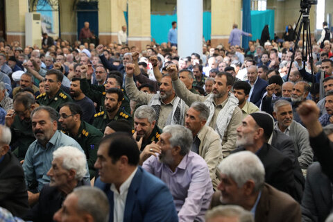 تصاویر/ اقامه نمازز جمعه شهرستان ارومیه