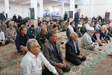 تصاویر/ اقامه نماز جمعه شهرستان باروق