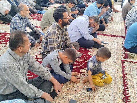 تصاویر/ نمازعبادی سیاسی جمعه قمصر