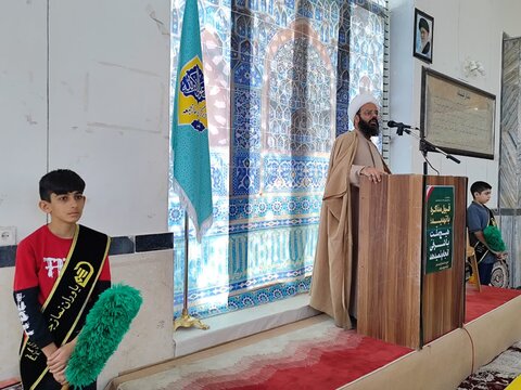 تصاویر/ نمازعبادی سیاسی جمعه قمصر