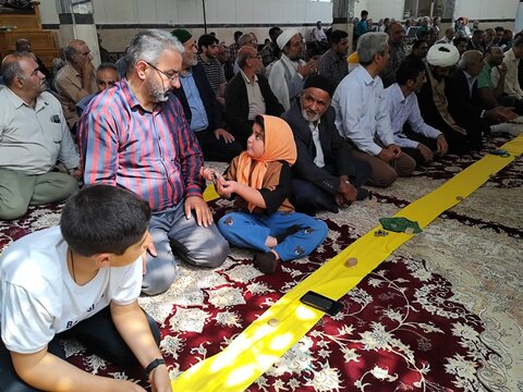 تصاویر/ نمازعبادی سیاسی جمعه قمصر