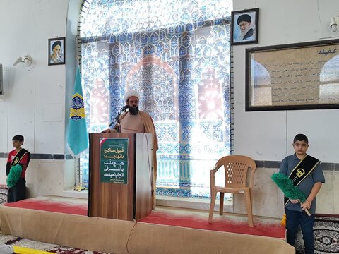 تصاویر/ نمازعبادی سیاسی جمعه قمصر