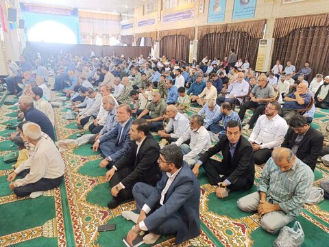 تصاویر/ نمازجمعه امروز شهر بوشهر