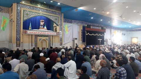 آیین عبادی سیاسی نماز جمعه شهرستان زابل