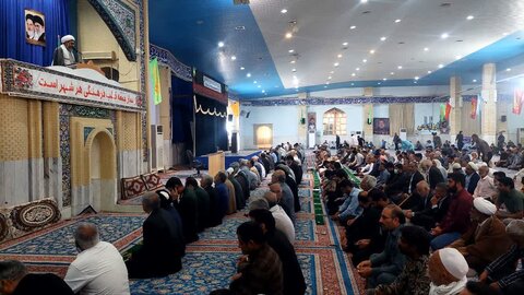 آیین عبادی سیاسی نماز جمعه شهرستان زابل