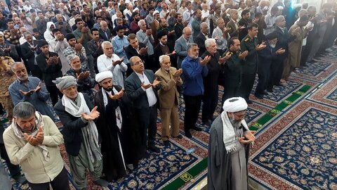 آیین عبادی سیاسی نماز جمعه شهرستان زابل