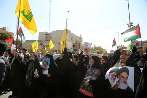 تصاویر/ راهپیمایی جمعه‌های خشم و نصر در شهر مقدّس قم