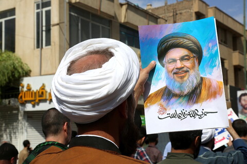 تصاویر/ راهپیمایی جمعه‌های خشم و نصر در شهر مقدّس قم