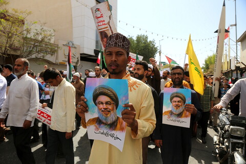 تصاویر/ راهپیمایی جمعه‌های خشم و نصر در شهر مقدّس قم