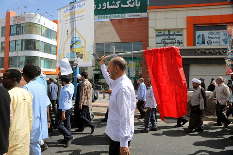 تصاویر/ راهپیمایی جمعه‌های خشم و نصر در شهر مقدّس قم