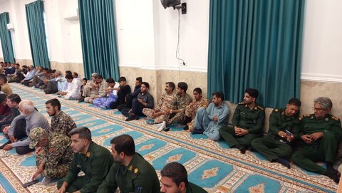 آیین عبادی سیاسی نماز جمعه در شهرستان نیمروز