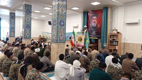 آیین عبادی سیاسی نماز جمعه در شهرستان نیمروز