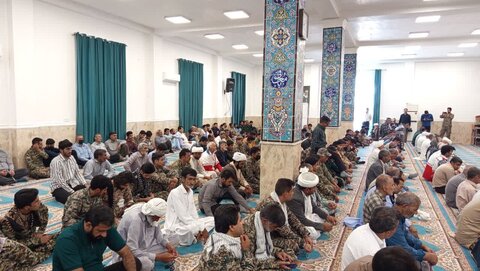 آیین عبادی سیاسی نماز جمعه در شهرستان نیمروز