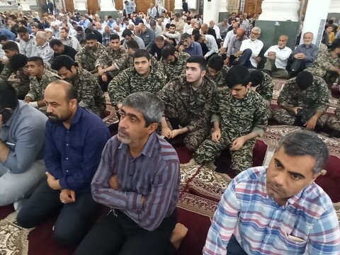 نماز جمعه برازجان به روایت تصویر