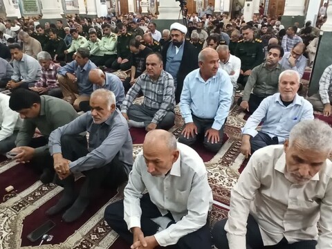 نماز جمعه برازجان به روایت تصویر