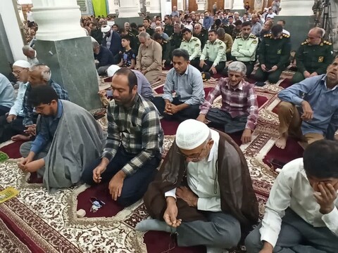 نماز جمعه برازجان به روایت تصویر