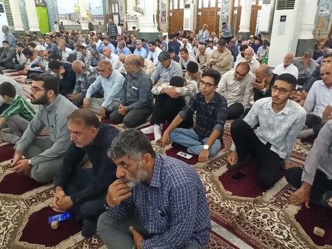 نماز جمعه برازجان به روایت تصویر