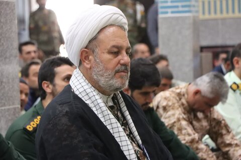 تصاویر/ آیین عبادی سیاسی نماز جمعه نوشین شهر