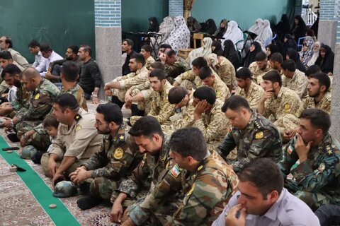 تصاویر/ آیین عبادی سیاسی نماز جمعه نوشین شهر