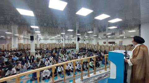 نماز جمعه جم به روایت تصویر