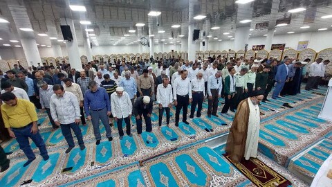 نماز جمعه جم به روایت تصویر