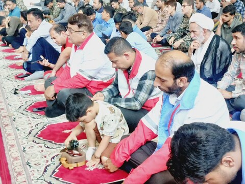 نماز جمعه کنگان به روایت تصویر