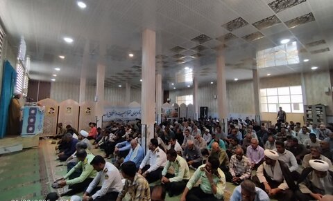 تصاویر/ اقامه نماز جمعه شهر منوجان