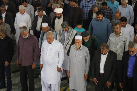 آیین عبادی سیاسی نماز جمعه در شهرستان زاهدان