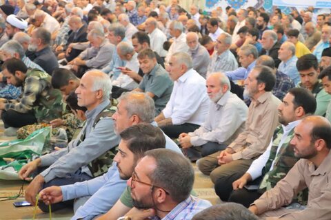 تصاویر/ برگزاری نماز جمعه این هفته شهرستان اسلامشهر