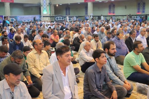 تصاویر/ برگزاری نماز جمعه این هفته شهرستان اسلامشهر