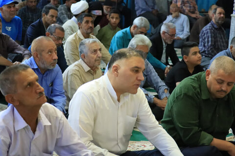 تصاویر/ اقامه نماز جمعه شهر ماهان