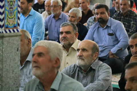 تصاویر/ اقامه نماز جمعه شهر ماهان