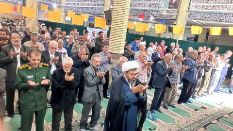 تصاویر اقامه نماز جمعه الیگودرز