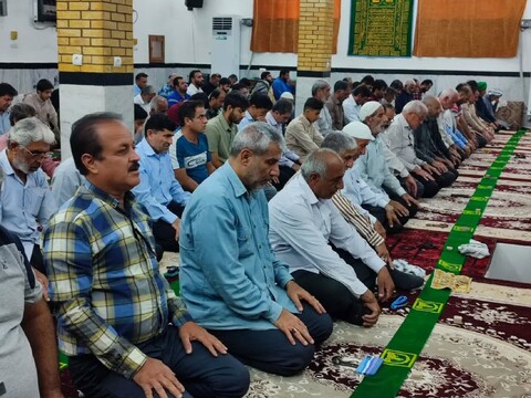 نماز جمعه چغادک به روایت تصویر