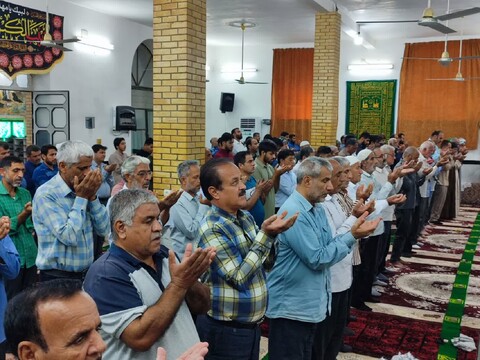 نماز جمعه چغادک به روایت تصویر