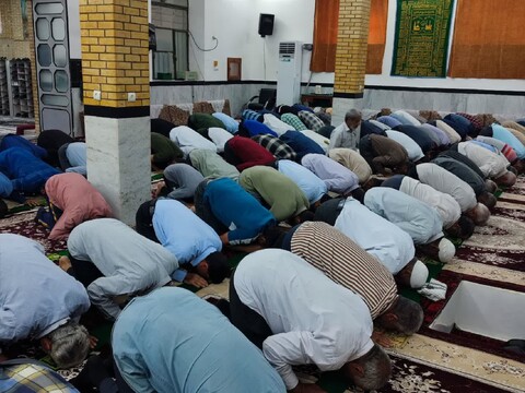 نماز جمعه چغادک به روایت تصویر