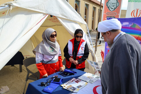 تصاویر/  نمایشگاه توانمندی‌های دفاعی، امنیتی و فرهنگی در سنگ فرش مصلا تبریز