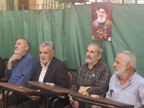 تصاویر/ سالگرد شهادت سید حسن نصرالله و گرامیداشت شهدای مقاومت از طرف نماینده ولی‌فقیه درکاشان