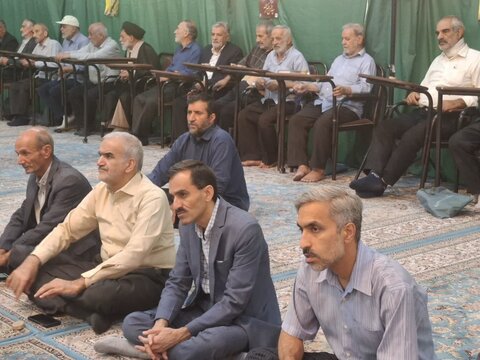 تصاویر/ سالگرد شهادت سید حسن نصرالله و گرامیداشت شهدای مقاومت از طرف نماینده ولی‌فقیه درکاشان