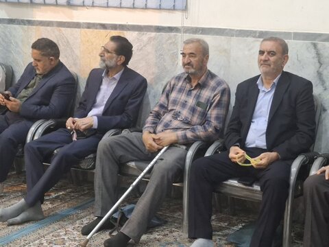 تصاویر/ سالگرد شهادت سید حسن نصرالله و گرامیداشت شهدای مقاومت از طرف نماینده ولی‌فقیه درکاشان