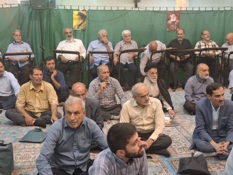 تصاویر/ سالگرد شهادت سید حسن نصرالله و گرامیداشت شهدای مقاومت از طرف نماینده ولی‌فقیه درکاشان