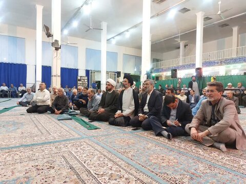 تصاویر/ سالگرد شهادت سید حسن نصرالله و گرامیداشت شهدای مقاومت از طرف نماینده ولی‌فقیه درکاشان