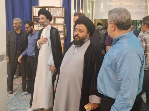 تصاویر/ سالگرد شهادت سید حسن نصرالله و گرامیداشت شهدای مقاومت از طرف نماینده ولی‌فقیه درکاشان