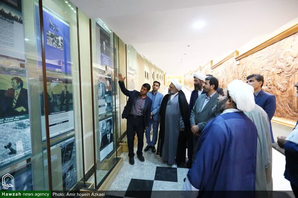 تصاویر / بازدید رئیس سازمان هیأت‌ها و تشکل‌های دینی کشور از باغ موزه دفاع‌مقدس  همدان