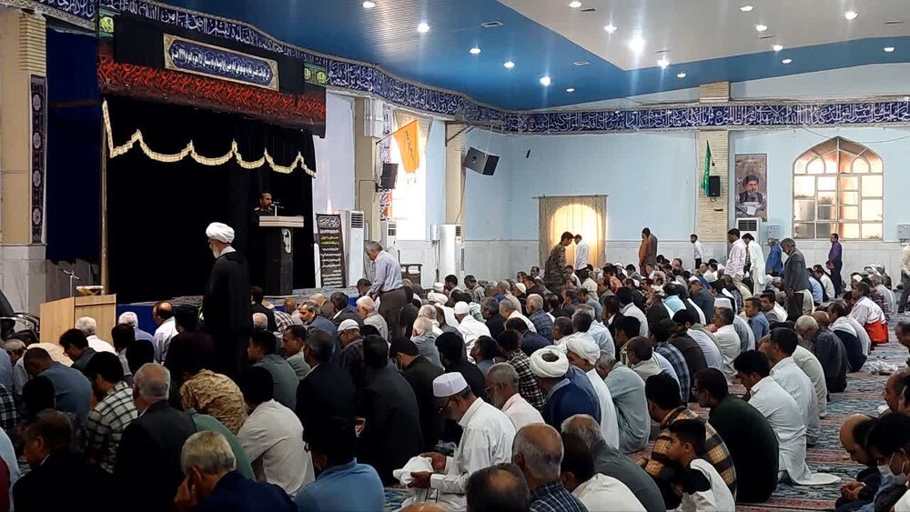 آیین عبادی سیاسی نماز جمعه شهرستان زابل