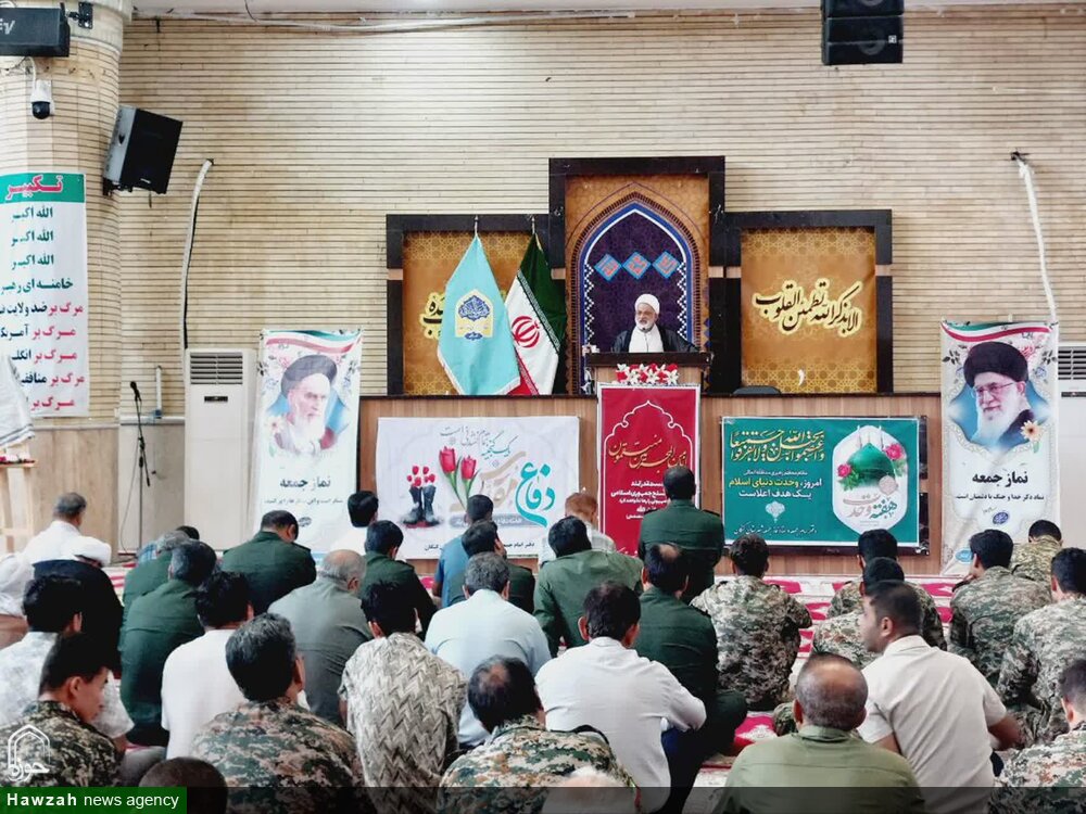 تصاویر/ نماز عبادی سیاسی جمعه کنگان