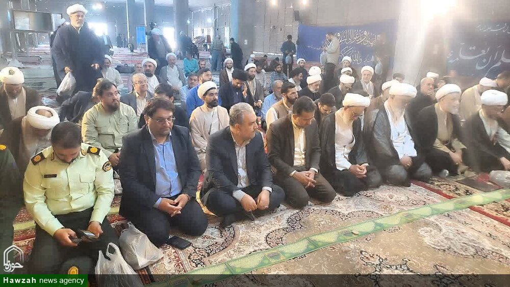 آیین تکریم و معارفه‌ امام جمعه‌ سابق و جدید پردیسان برگزار شد