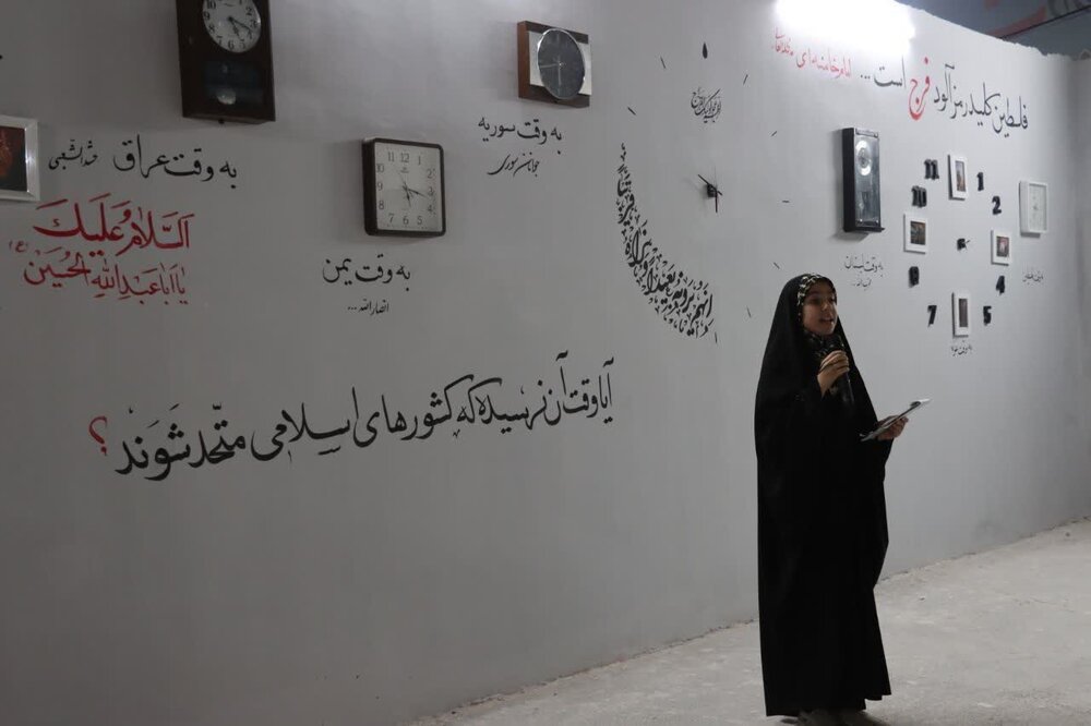 غرفه «مدار ظهور» غرفه‌ای برای تجدید عهد جوانان با امام عصر (عج) است