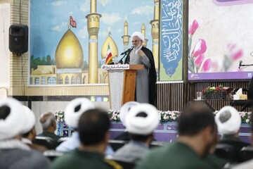 تصاویر/ مراسم تودیع و معارفه مسئول دفتر نمایندگی ولی فقیه در سپاه امام سجاد (ع) استان هرمزگان