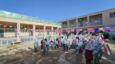 تصاویر/ حضور مدیرکل و معاون فرهنگی اداره کل تبلیغات اسلامی استان در افتتاح مدرسه دبستان دخترانه علوم و معارف صدرای یزد